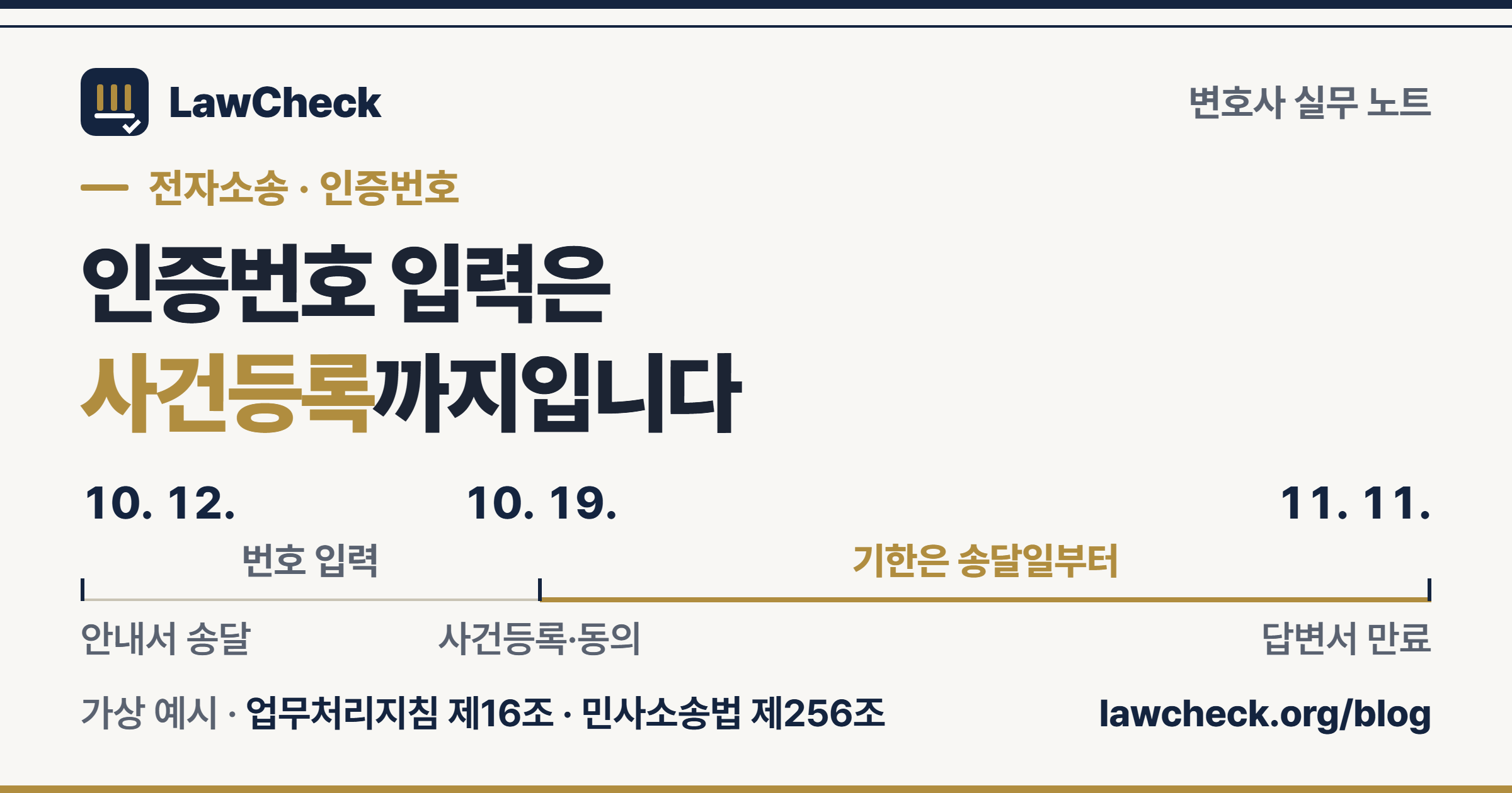전자소송 인증번호 부여부터 분실 재부여, 사건등록과 전자소송 동의까지의 순서를 정리한 표지